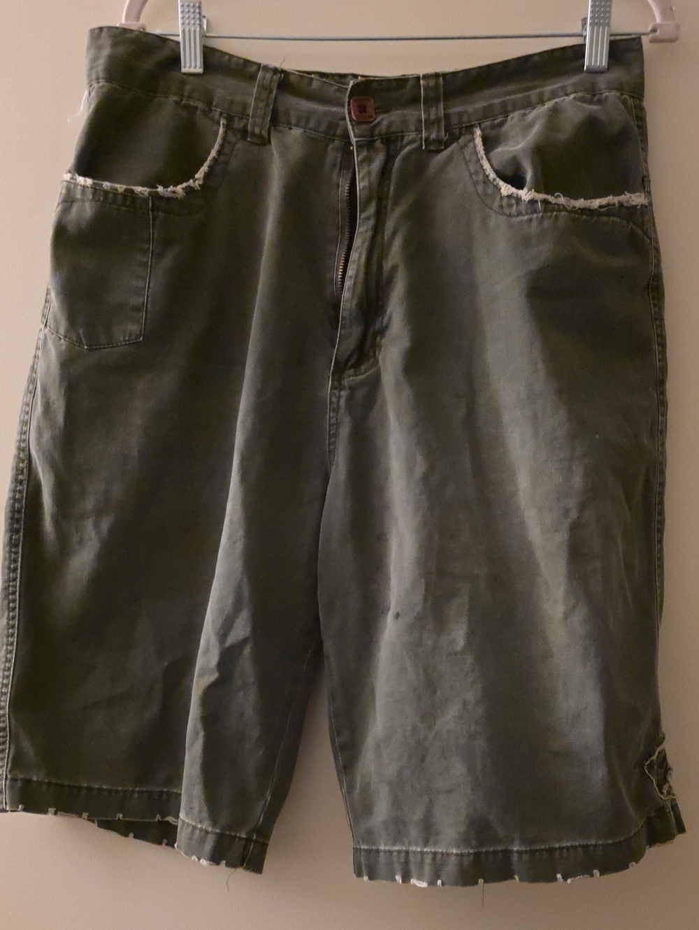 Billabong Olive Green Women's Cargo Shorts